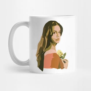 Lana With Rose Mug